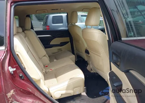 2015 Toyota Highlander Le/Le Plus from USA, damaged, VIN 5TDBKRFH7FS089995